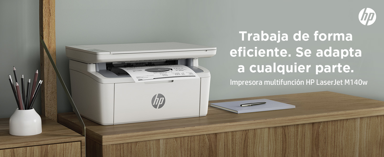 Hp Laserjet Impresora m140w blanco y negro para oficina pequeña copia escanear a correo pdf tamaño compacto a4 600 x 20