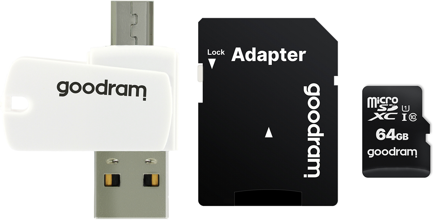 GOODRAM Goodram M1A4 All in One 64 GB MicroSDXC UHS-I Clas