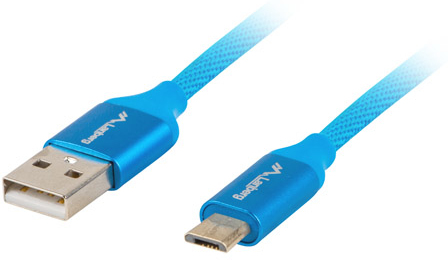 Lanberg Lanberg CA-USBM-20CU-0010-BL cable USB 1 m USB 2.0