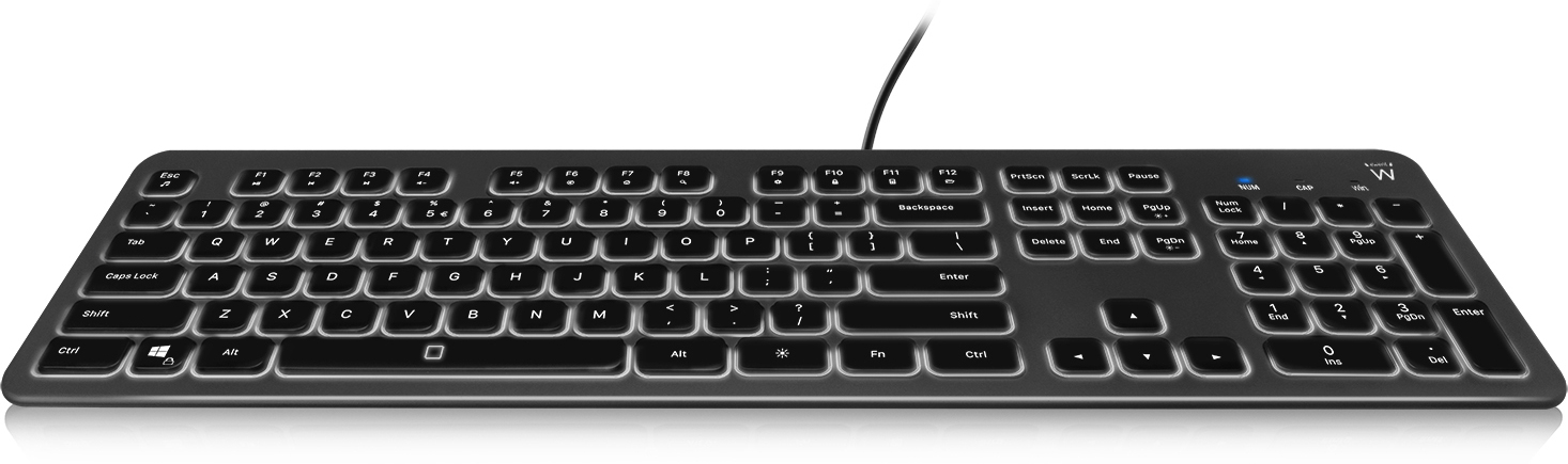 Ewent Ewent EW3269 teclado USB QWERTY Español Negro