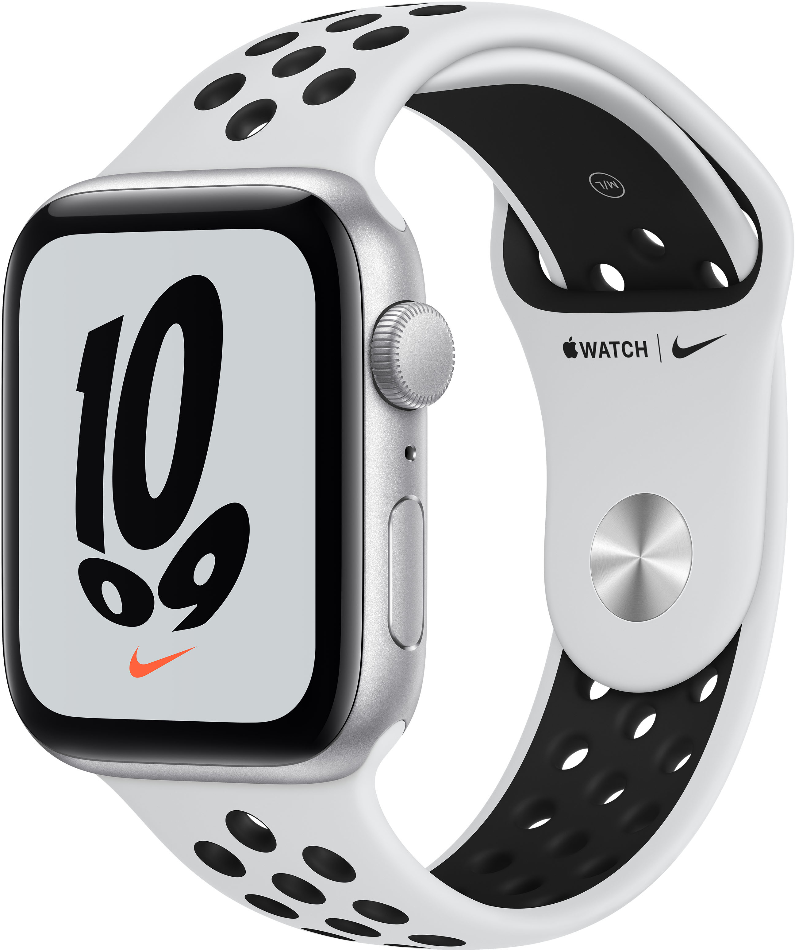 Apple Apple Watch SE Nike 44 mm OLED Plata GPS (satélite