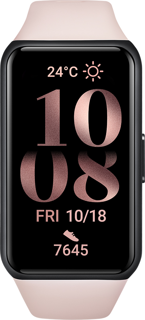 Honor Band 6 AMOLED Funda de brazo para monitor de actividad física 3,73 cm (1.47 pulgadas pulgadas) Negro