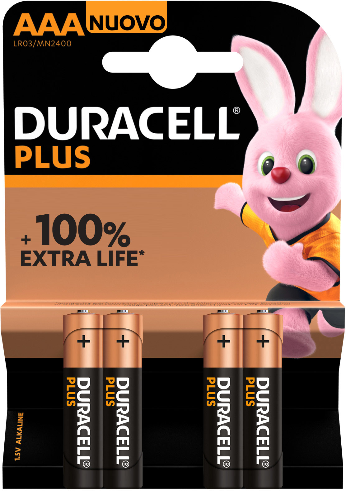 Duracell Duracell Plus 100 Batería de un solo uso AAA Alcal