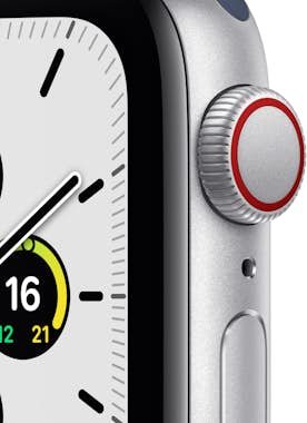 Apple Apple Watch SE 40 mm OLED 4G Plata GPS (satélite)