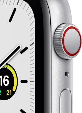 Apple Apple Watch SE 44 mm OLED 4G Plata GPS (satélite)