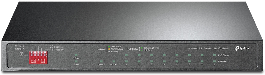 TP-Link TP-Link TL-SG1210MP switch No administrado Gigabit