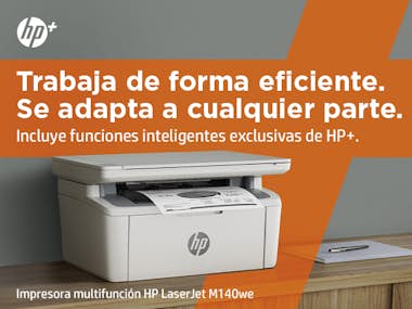 HP HP LaserJet Impresora multifunción M140we, Blanco