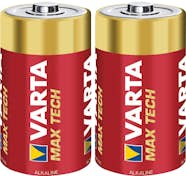 Varta Varta MAX TECH 2x Alkaline C Batería de un solo us
