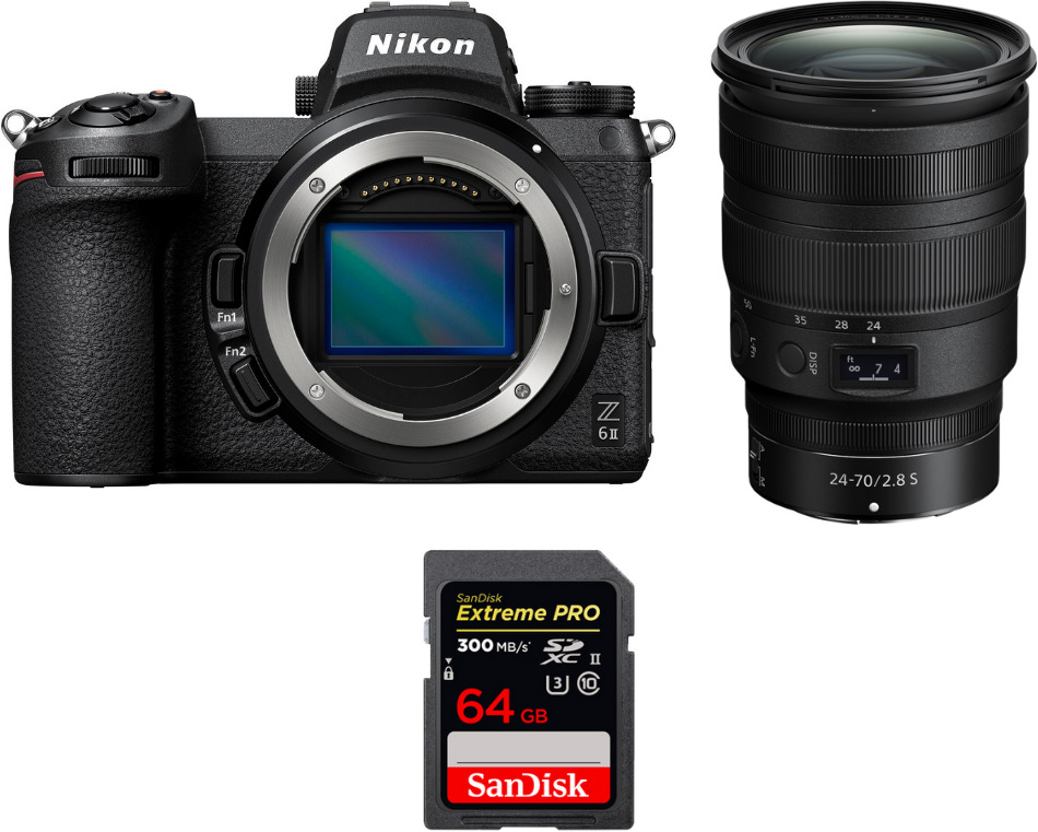 Nikon Z6 II + Z 24-70mm f/2.8 S + 1 SanDisk 64GB Extreme