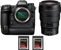 Nikon Z9 + Z 14-24mm f/2.8 S + 2 SanDisk 512GB Extreme P