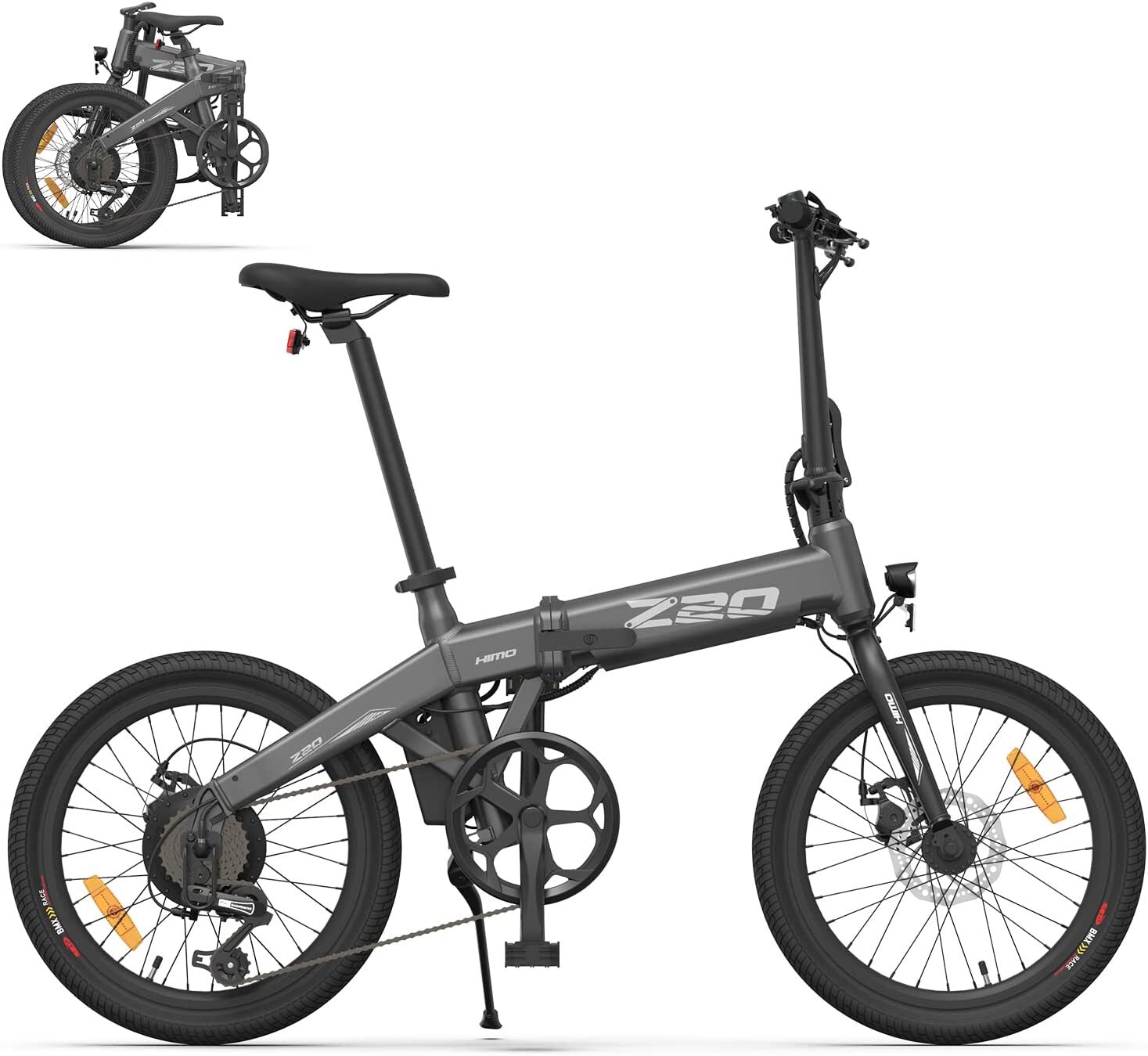 Xiaomi Bicicleta eléctrica urbana HIMO Z20 Max, 36V, Auto