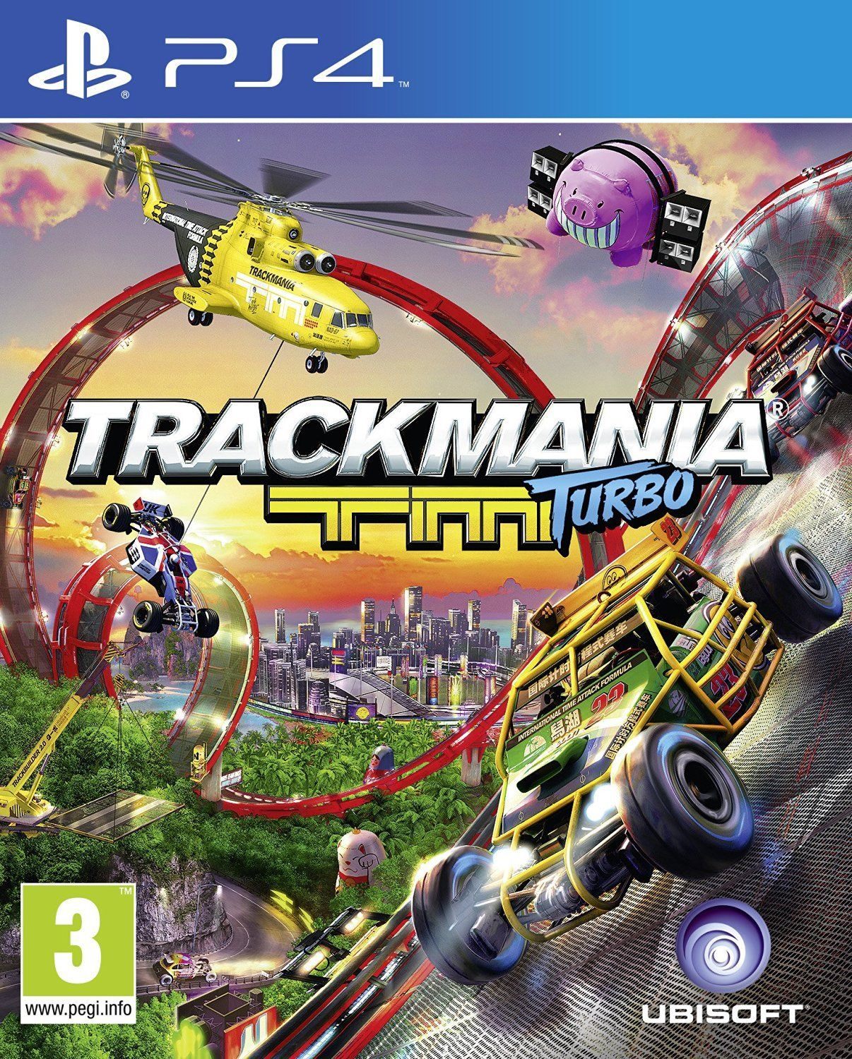 Ubisoft Ubisoft TrackMania Turbo, PS4 Estándar Inglés Play