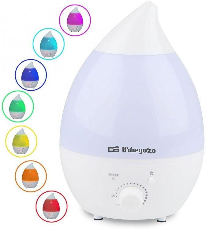 Orbegozo Humidificador HU 2013/ Capacidad 1.3L