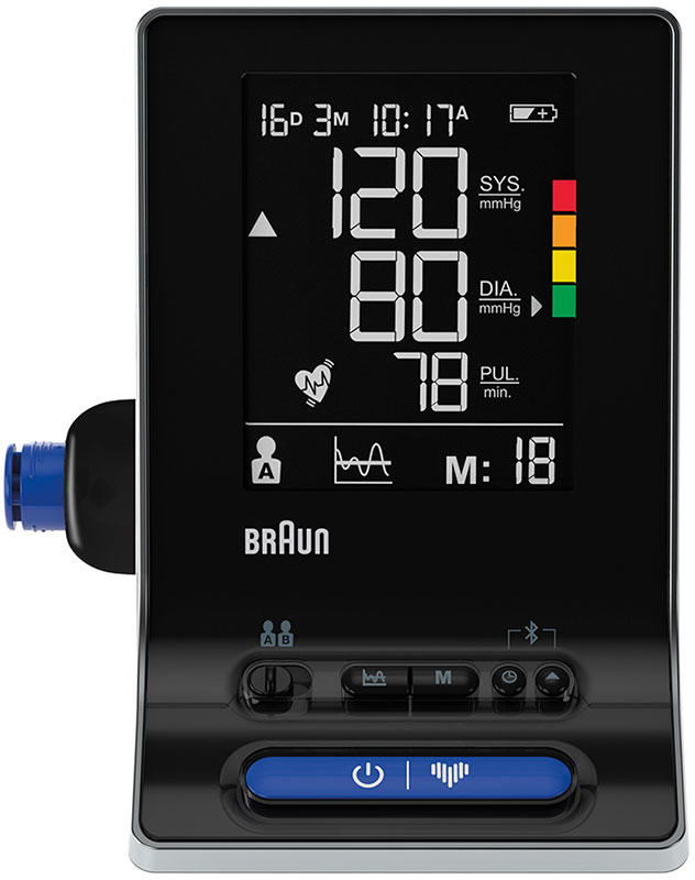 Braun Bua6350eu Exactfit 5 connect bua6350 monitor de presion arterial manguitos en dos tamaños