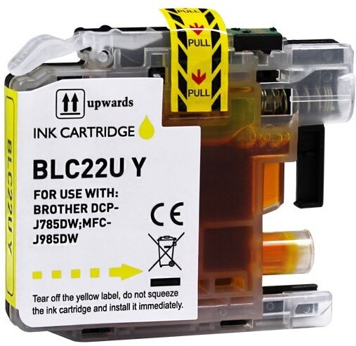 Generic Brother LC22U Amarillo Cartucho de Tinta o - Reemp