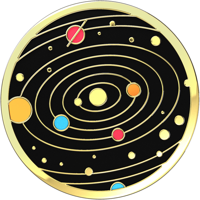 PopSockets PopSockets Enamel Solar Flare Soporte pasivo Lecto