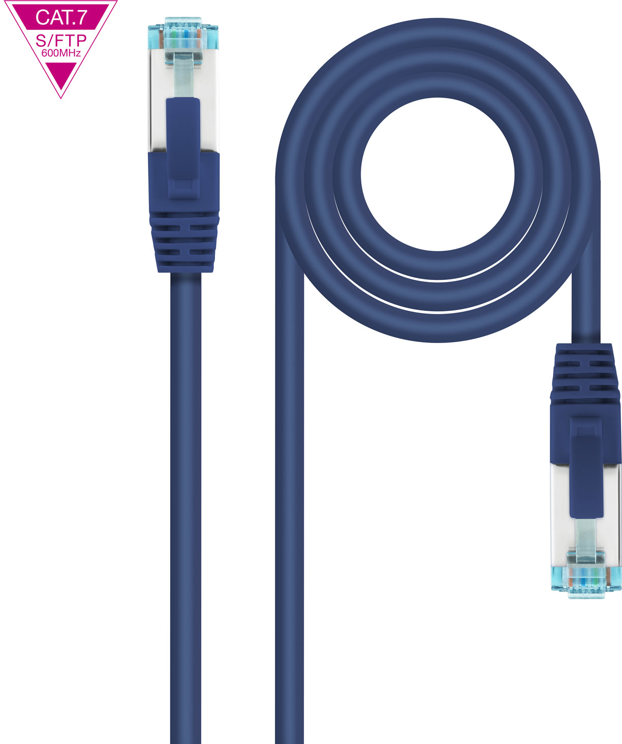 Nanocable Nanocable Cable de Red Cat.7 600MHZ LSZH SFTP PIMF