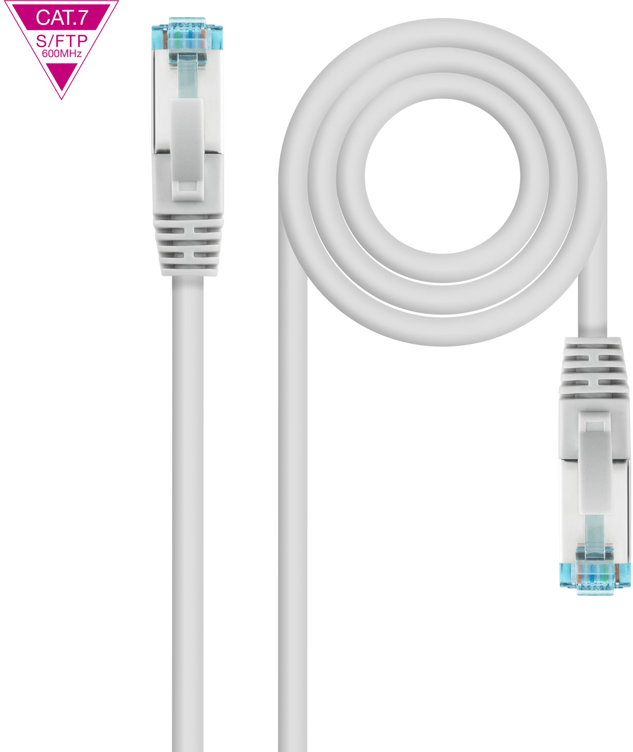 Nanocable Nanocable Cable de Red Cat.7 600MHZ LSZH SFTP PIMF