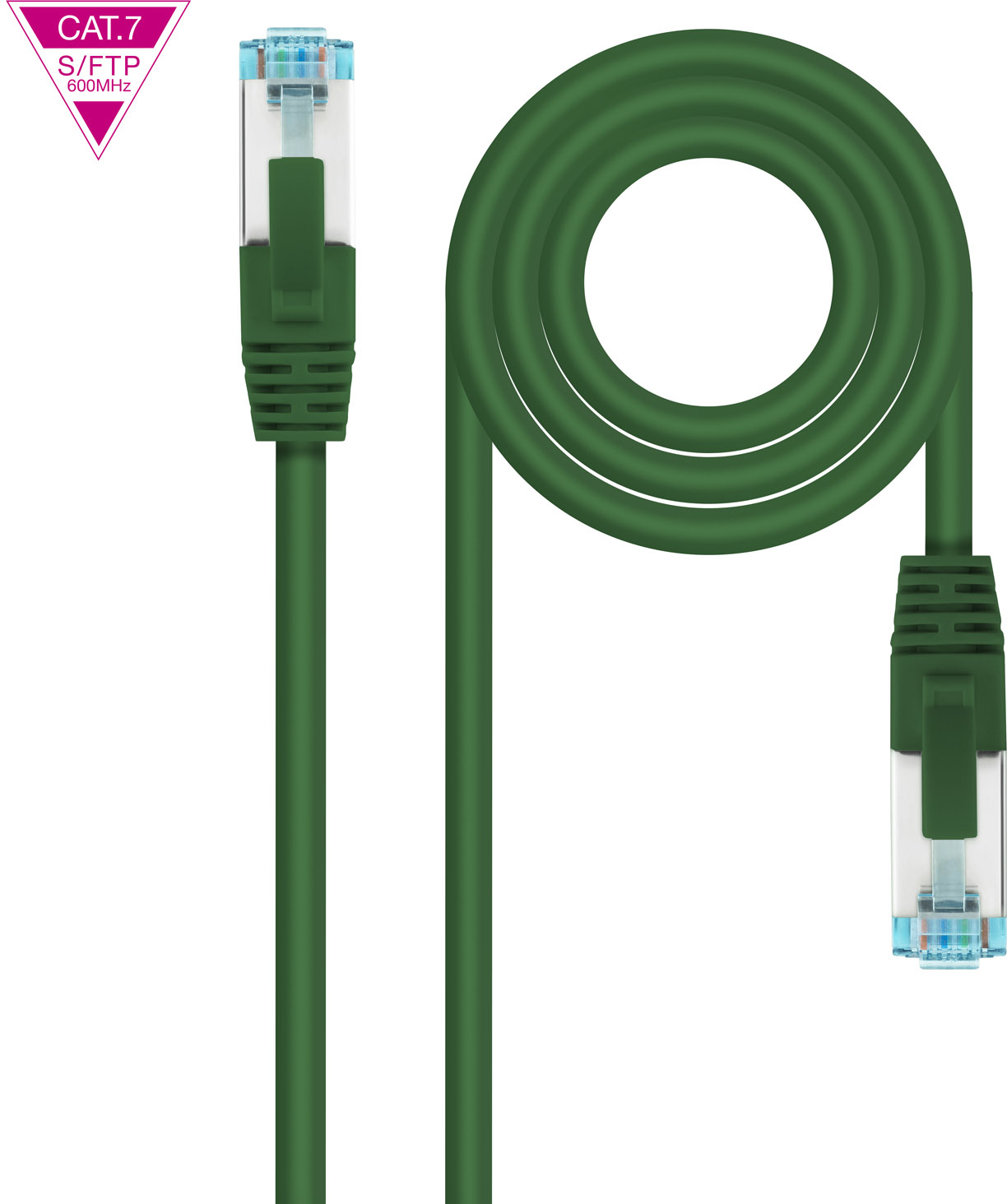 Nanocable Nanocable Cable de Red Cat.7 600MHZ LSZH SFTP PIMF