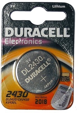 Duracell DL2430 Pila Doméstica