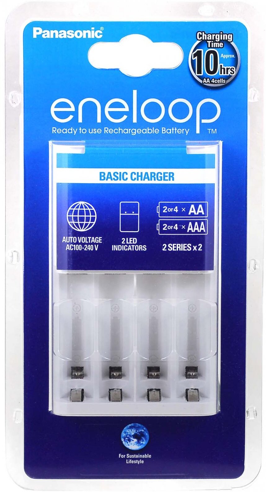 Panasonic Cargador eneloop Basic Charger
