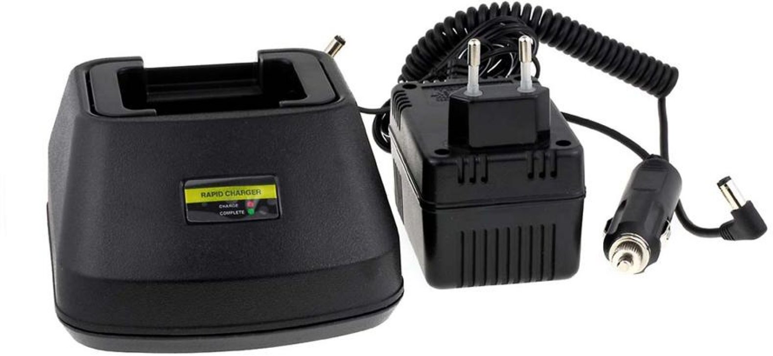 POWERY Cargador de baterías para aparatos de radio Motoro