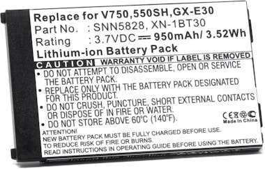 POWERY Batería para Sharp GX15