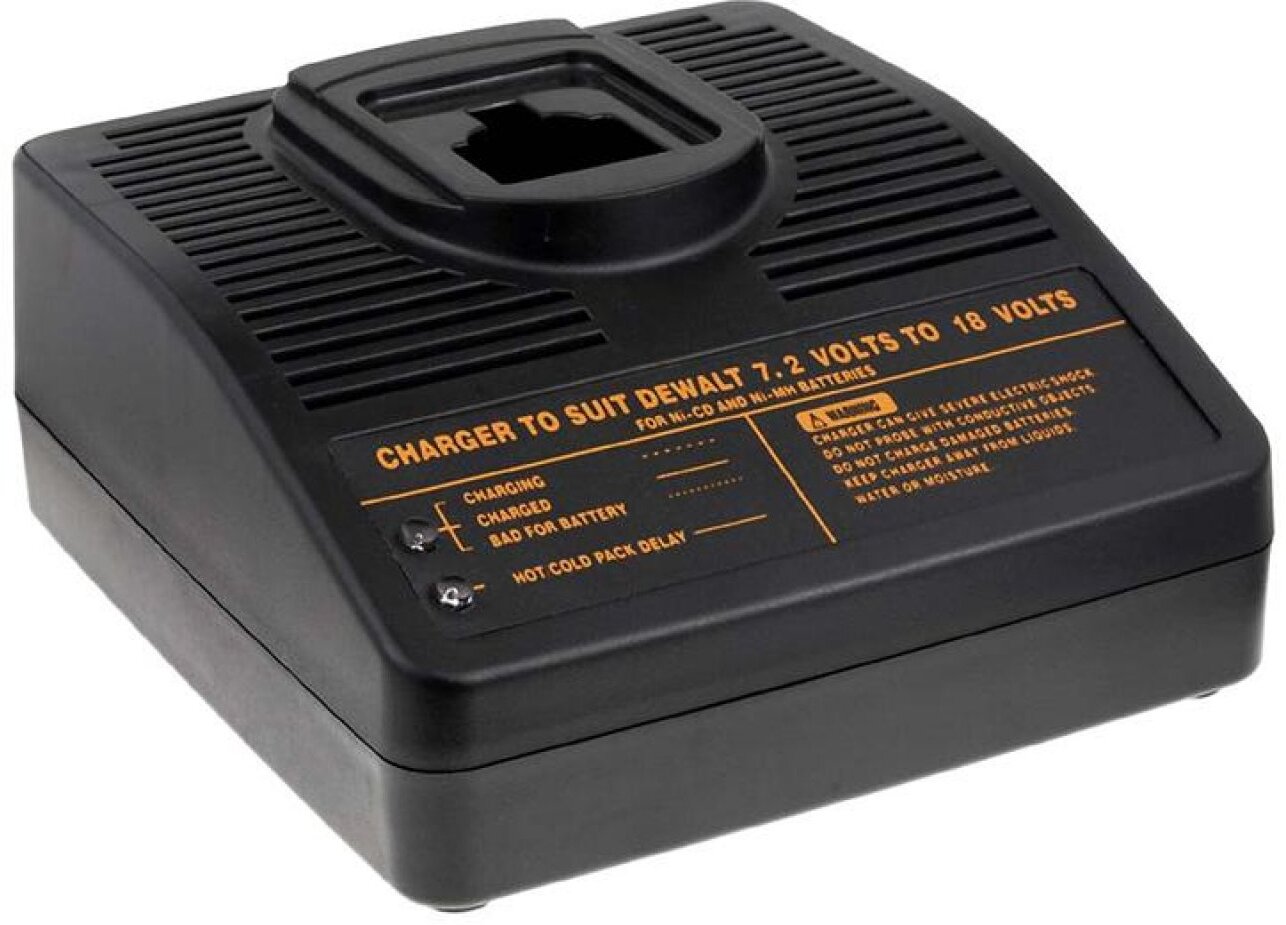 POWERY Cargador de batería para Dewalt modelo DE9091 con