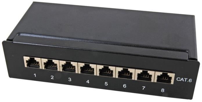 Intellinet INTELLINET - INTELLINET I-08 PP-E-C6B PLACA 8 PUER