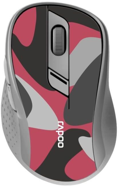 Rapoo Ratón óptico inalámbrico multimodo silencioso M-50