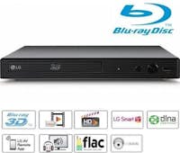 LG Reproductor de Blu-ray DVD BP450 Full HD USB Smart