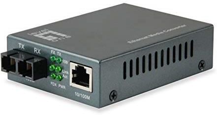 Level One Convertidor de Medios LevelOne FVT-1102 RJ45>SC SM