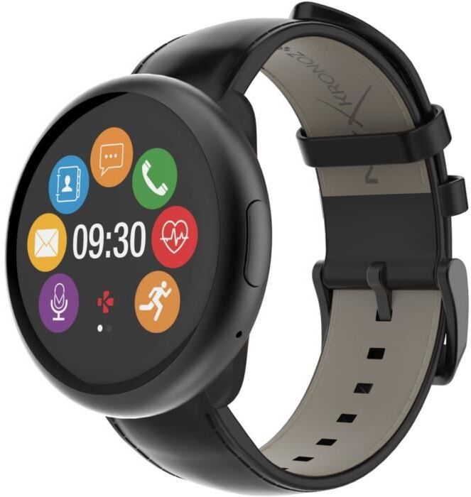 MyKronoz Reloj MYKRONOZ Zeround 2 Negro-Piel Negra
