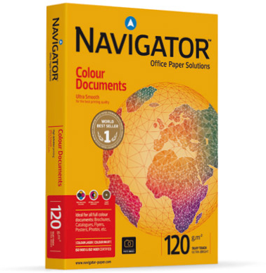 NAVIGATOR Navigator COLOUR DOCUMENTS papel para impresora de