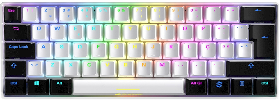 Sharkoon Skiller SGK50 S4 Teclado Mecánico Gaming RGB Switch Red