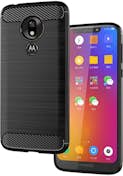 Multi4you Funda Silicona Carbono para Motorola Moto G7 Play