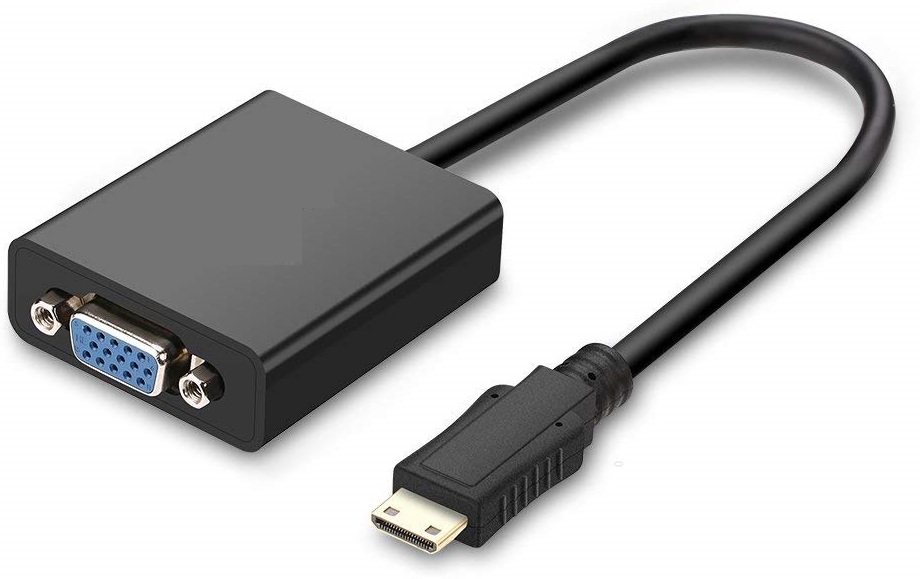 Multi4you Adaptador Convertidor Mini HDMI para VGA