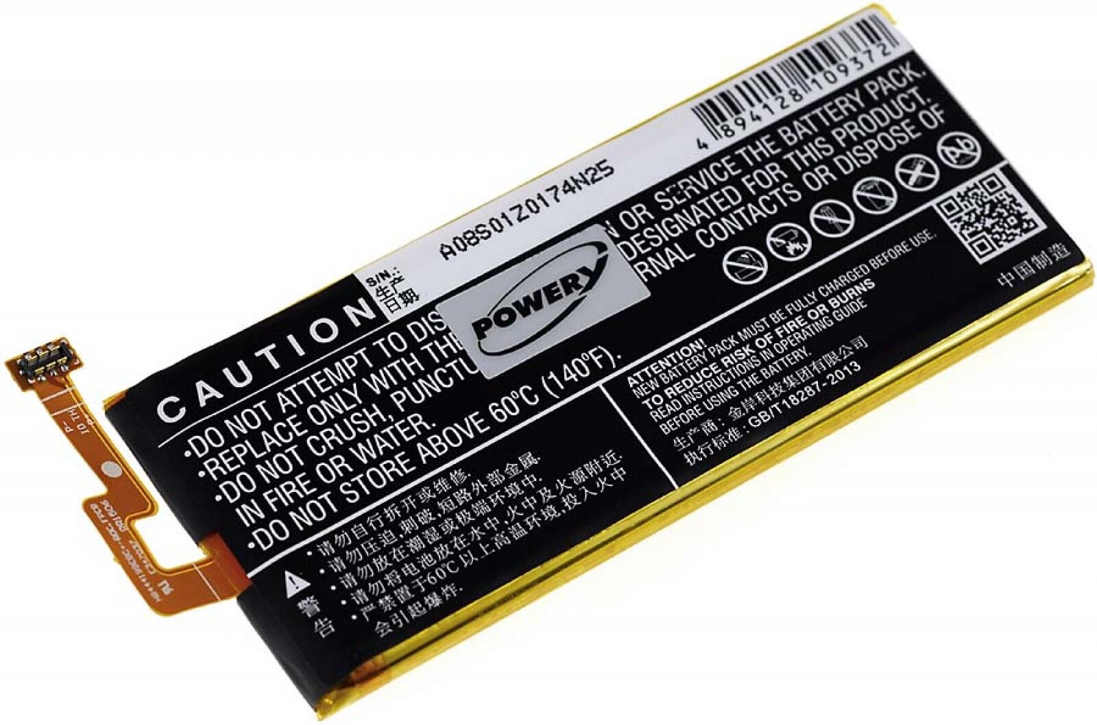 POWERY Batería compatible con Huawei G Play Mini