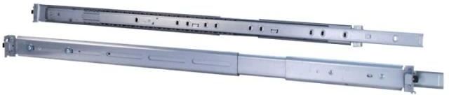 Inter-Tech 1U 19"" Grey Telescopic Rack Slides