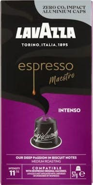 Lavazza Cápsula Espresso Maestro Intenso para cafeteras Ne