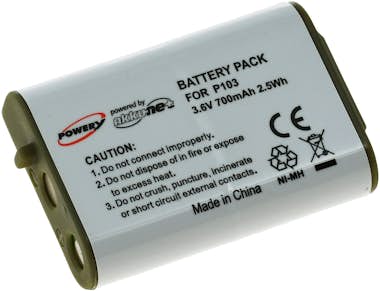 POWERY Batería para Panasonic KX-TCA255
