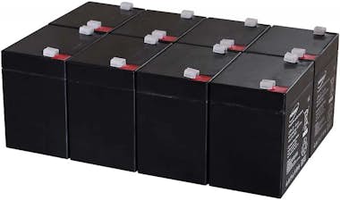 POWERY Batería de GEL para SAI APC RBC43 5Ah 12V