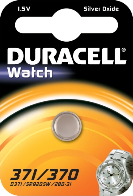 Duracell Duracell 371/370 pila doméstica Batería de un solo