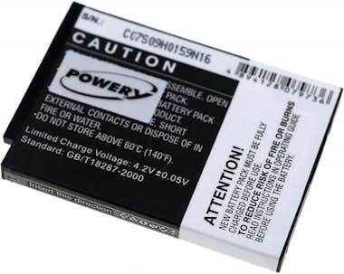 POWERY Batería para Babyphone Philips SCD603