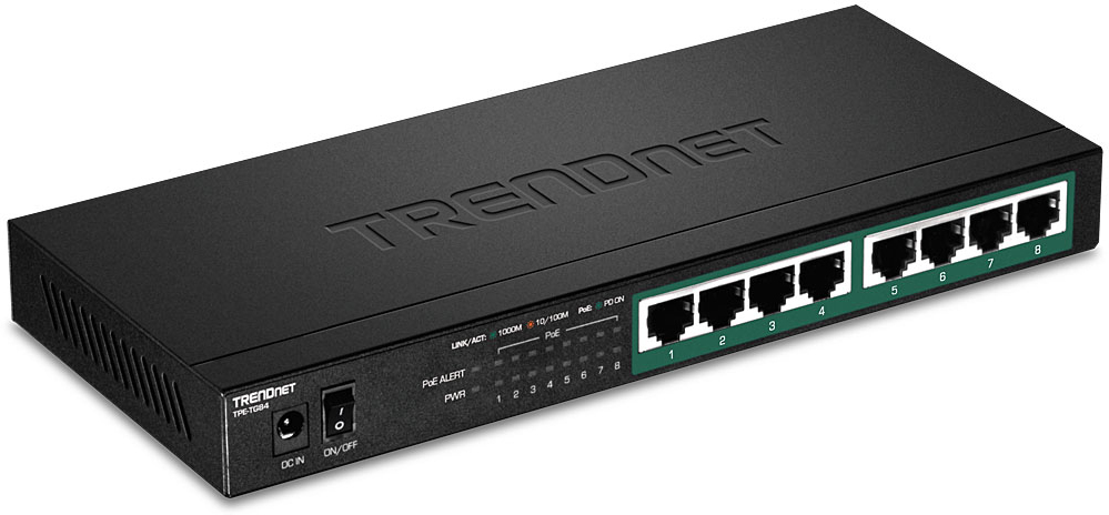 Trendnet Trendnet TPE-TG84 switch No administrado Gigabit E
