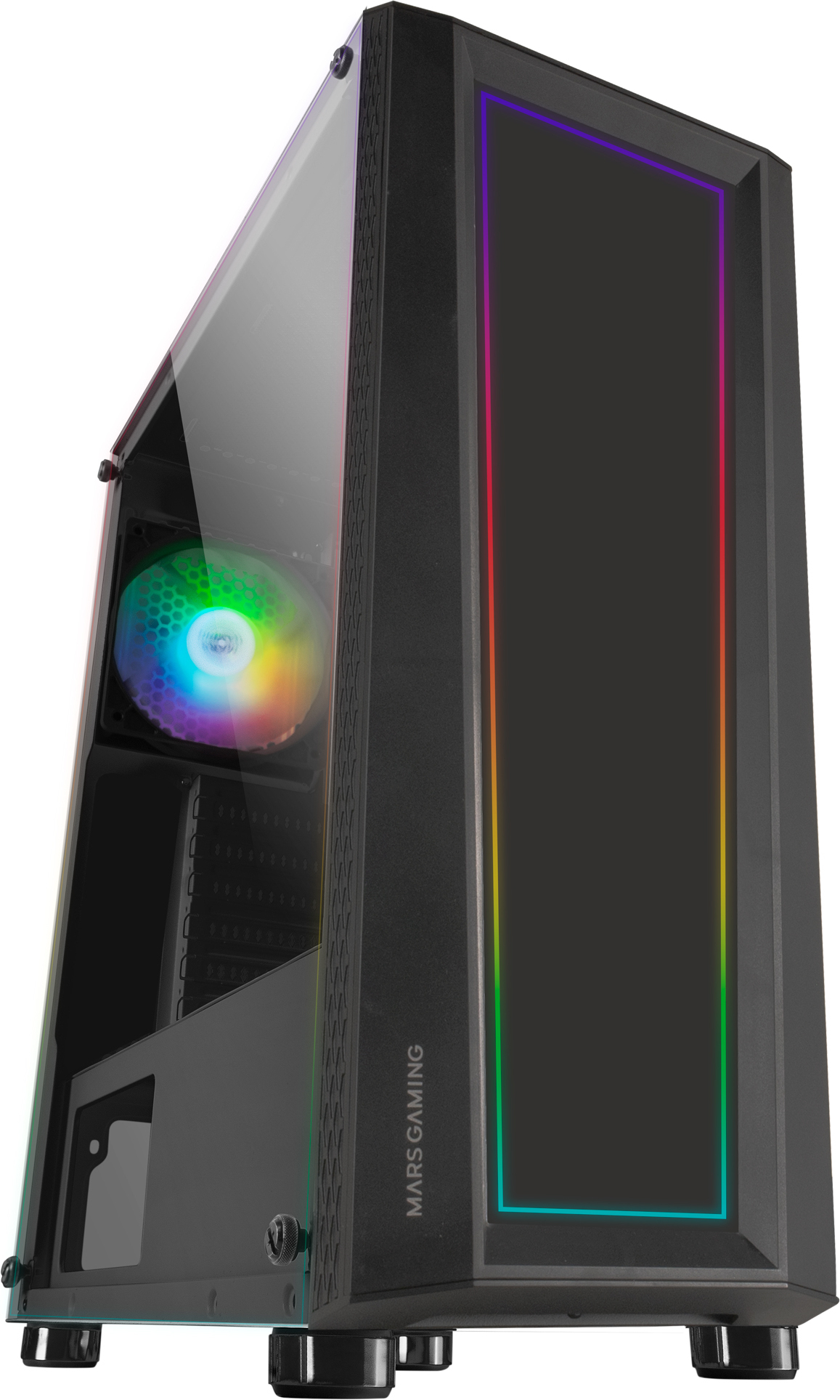 Mars Gaming Mars Gaming MC-ART Negro Caja PC Gaming ATX Doble