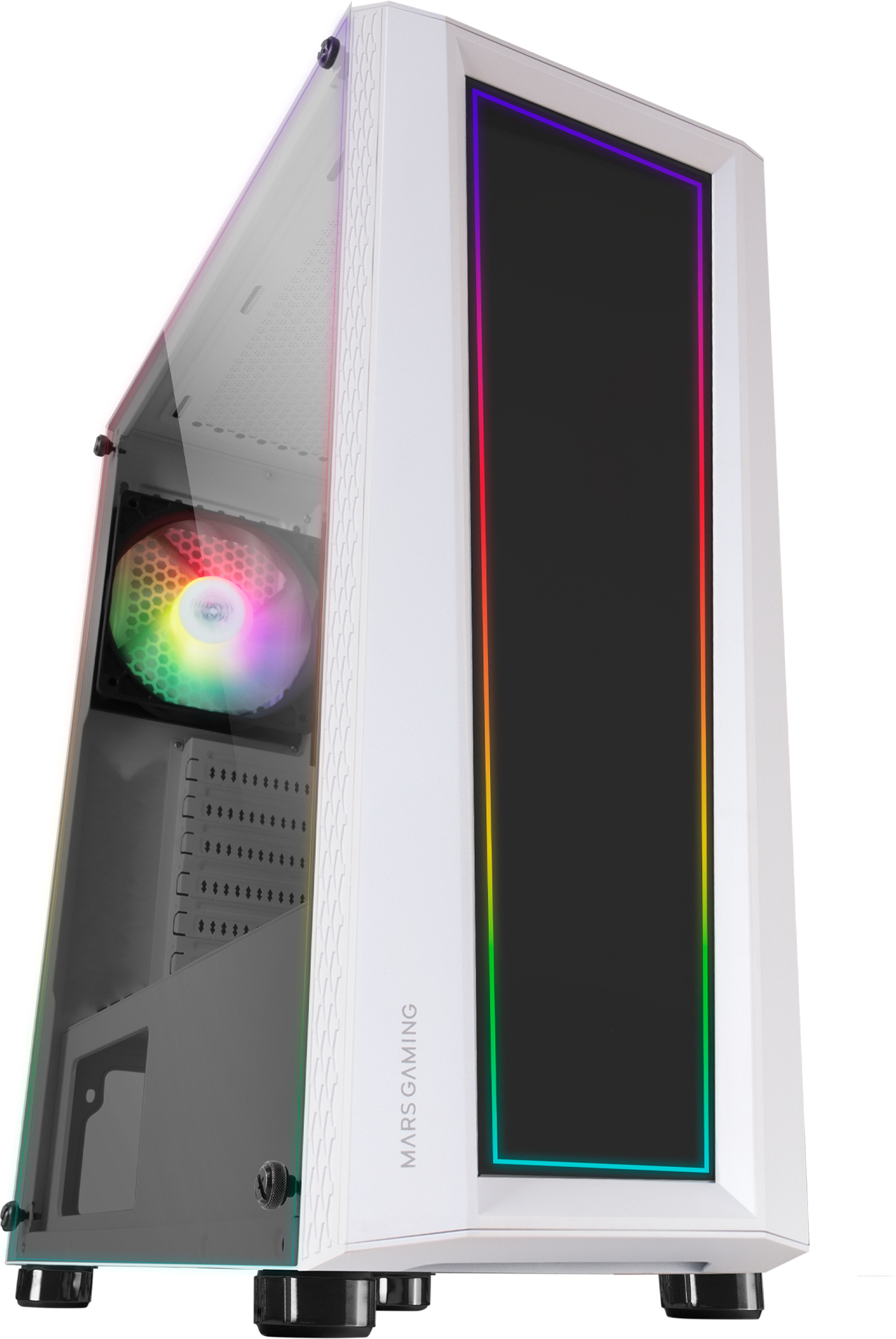 Mars Gaming Mars Gaming MC-ART Blanco Caja PC Gaming ATX Doble