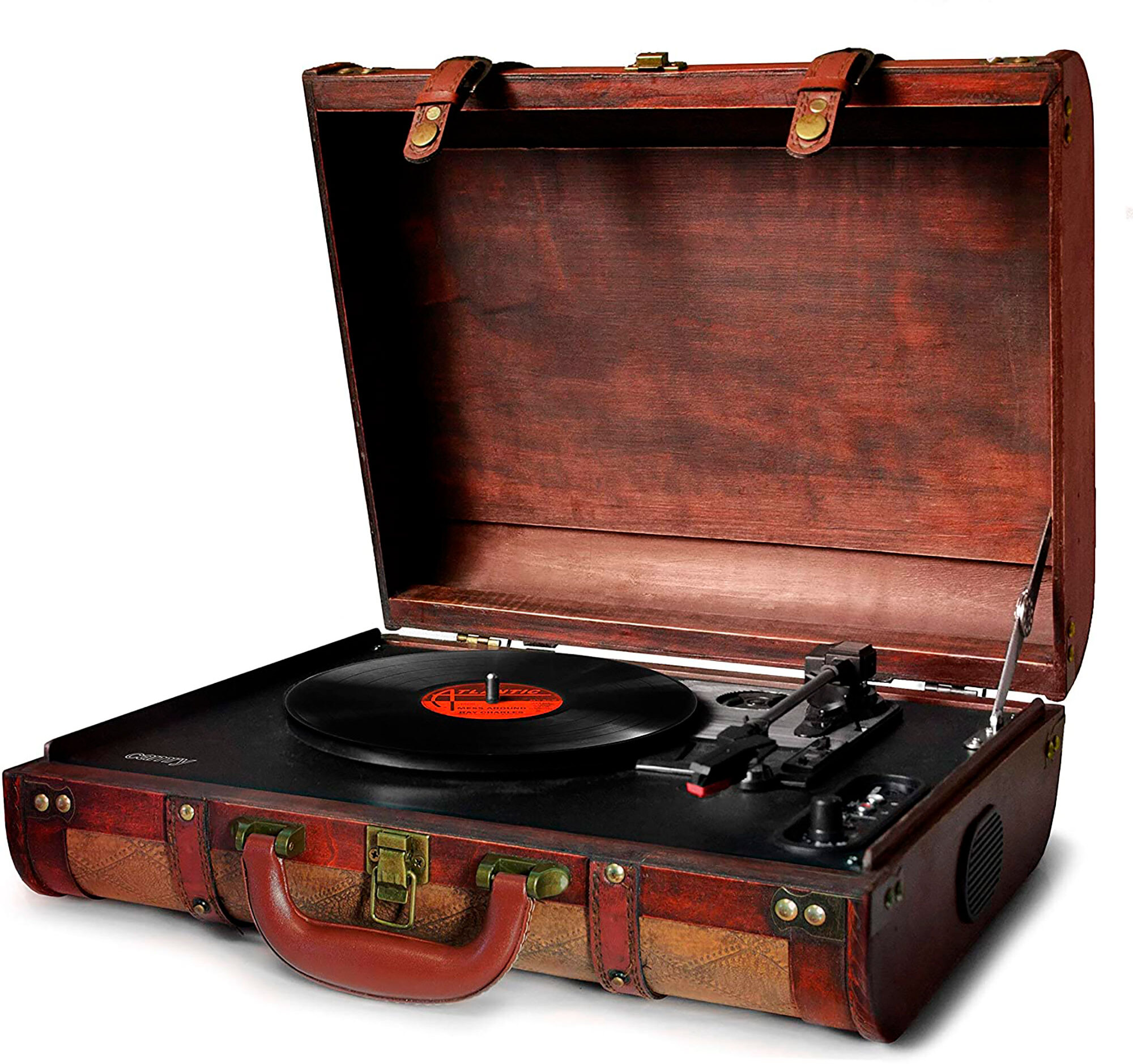 Camry CR 1149 Tocadiscos de Vinilo Vintage, Altavoces In