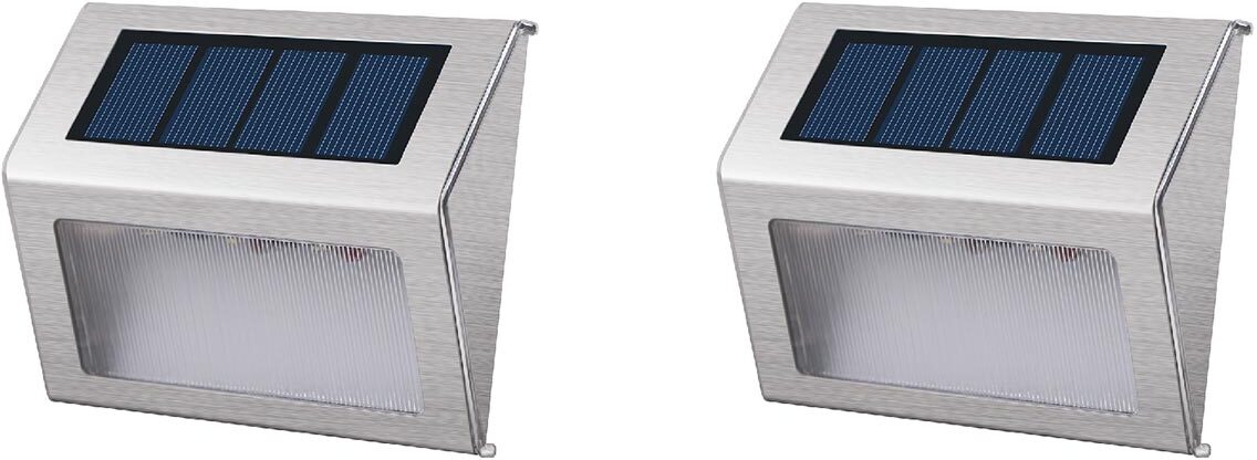 lumisky Pack de 2 proyectores solares H10cm 2x WALLY W8