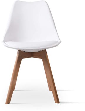 Red deco Conjunto de 4 sillas de comedor style scandinave L